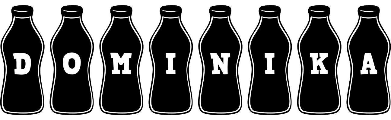 Dominika bottle logo
