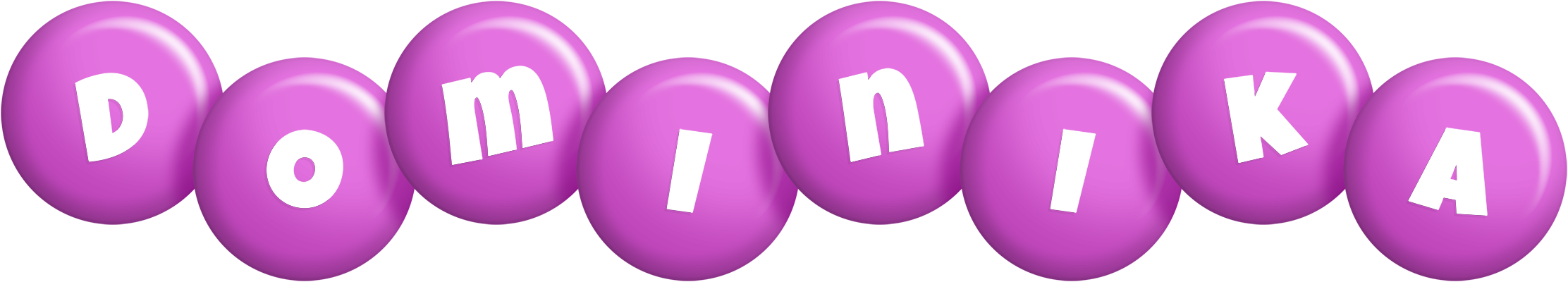 Dominika candy-purple logo