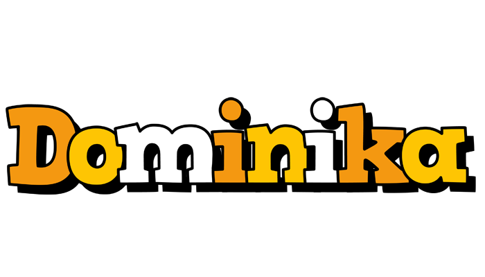 Dominika cartoon logo