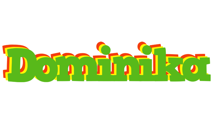 Dominika crocodile logo
