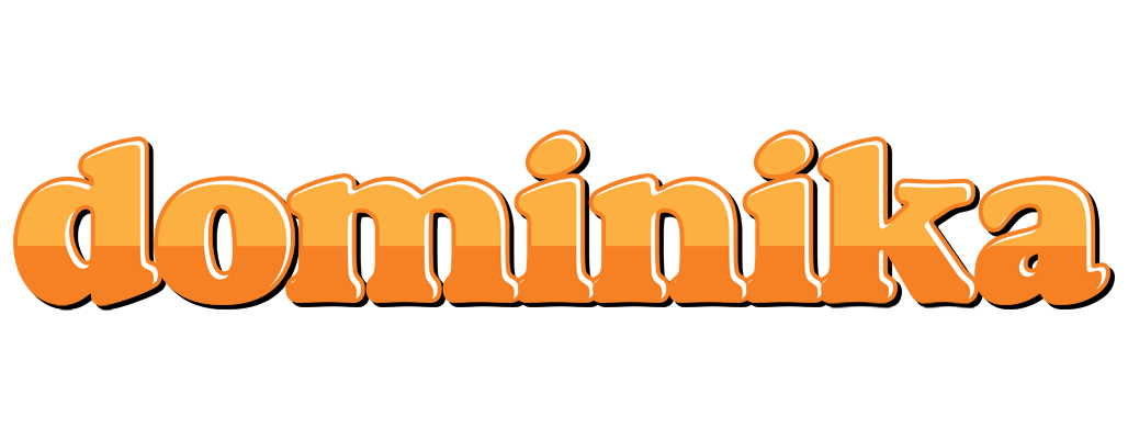 Dominika orange logo