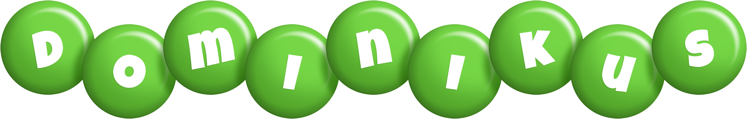 Dominikus candy-green logo