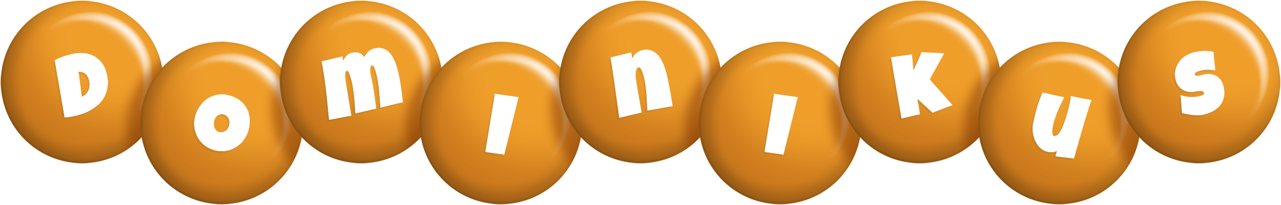 Dominikus candy-orange logo