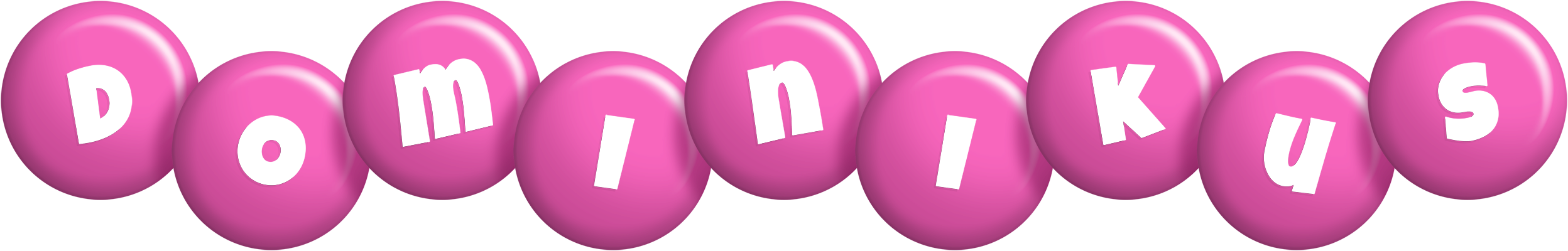 Dominikus candy-pink logo