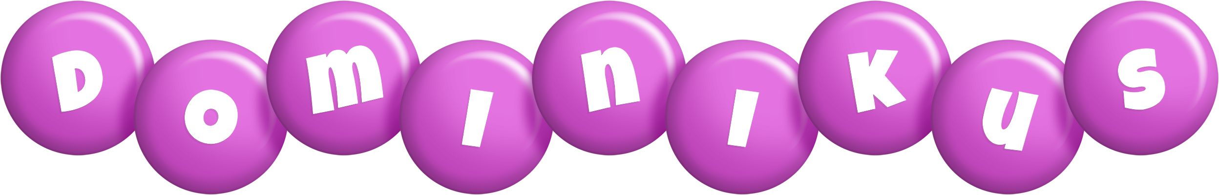 Dominikus candy-purple logo