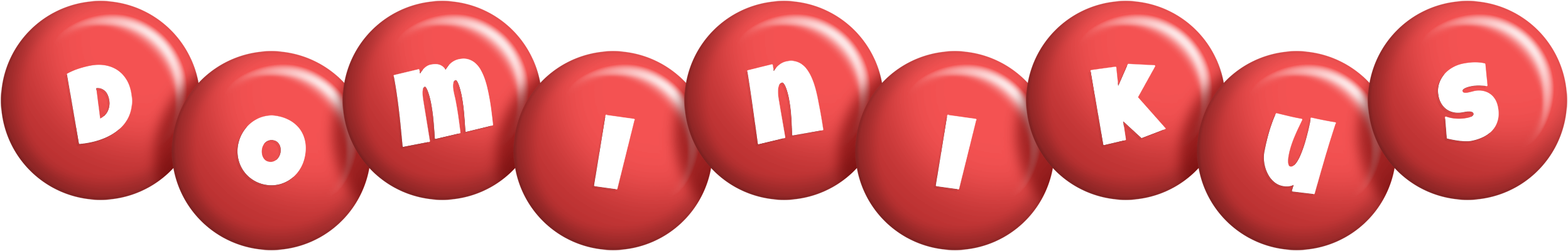Dominikus candy-red logo