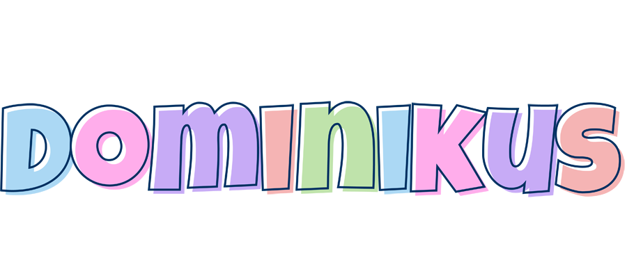Dominikus pastel logo