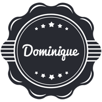 Dominique badge logo