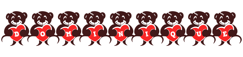 Dominique bear logo