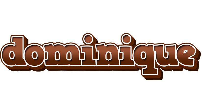 Dominique brownie logo
