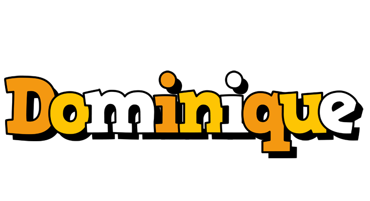 Dominique cartoon logo