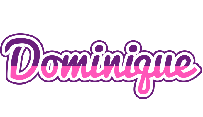 Dominique cheerful logo