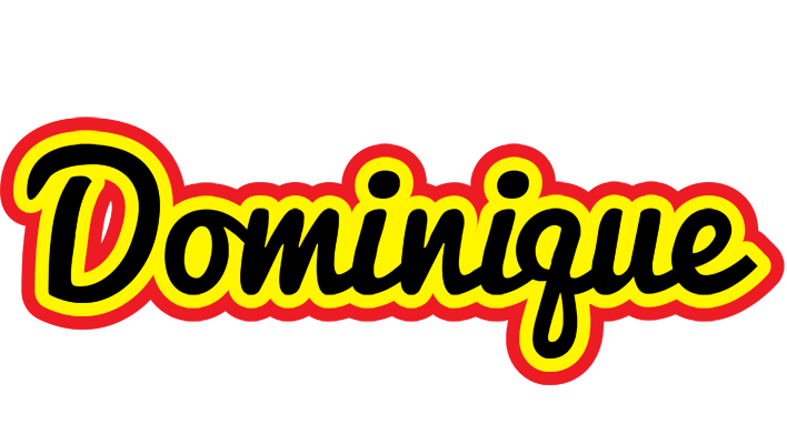 Dominique flaming logo