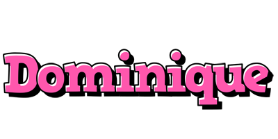 Dominique girlish logo