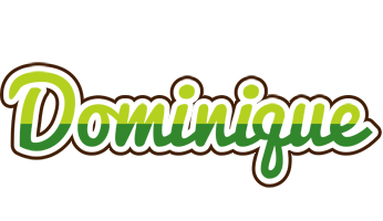 Dominique golfing logo