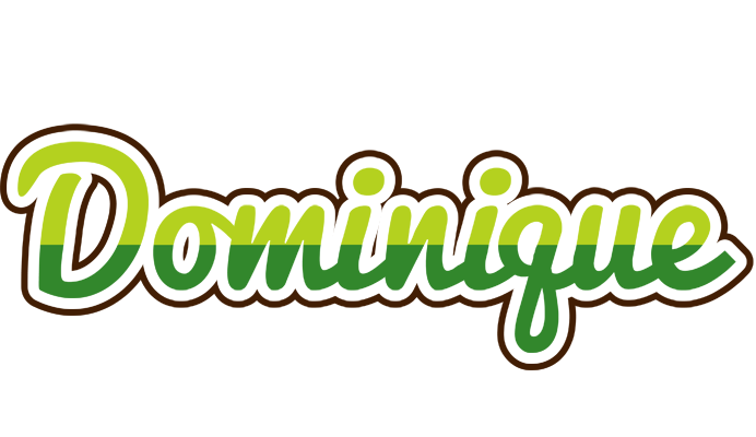 Dominique golfing logo