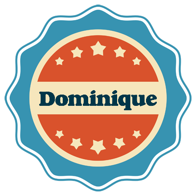 Dominique labels logo