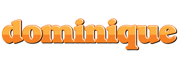 Dominique orange logo