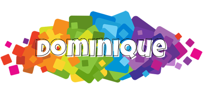 Dominique pixels logo