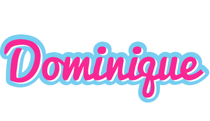 Dominique popstar logo