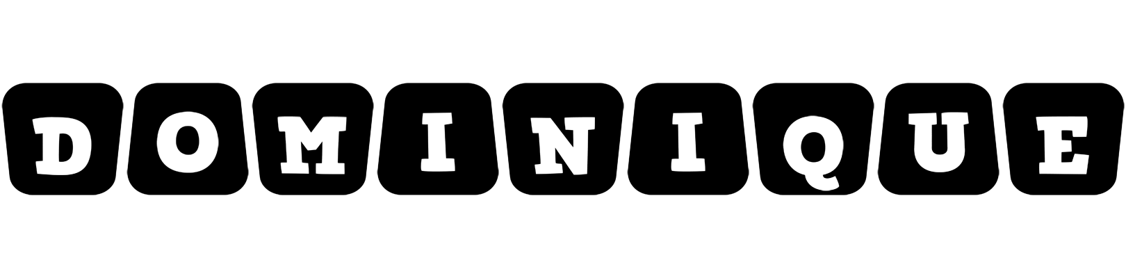 Dominique racing logo