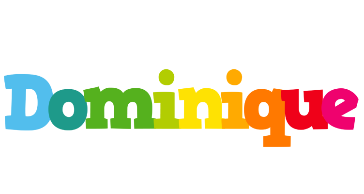 Dominique rainbows logo