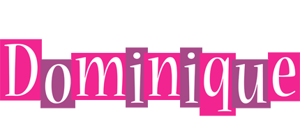 Dominique whine logo