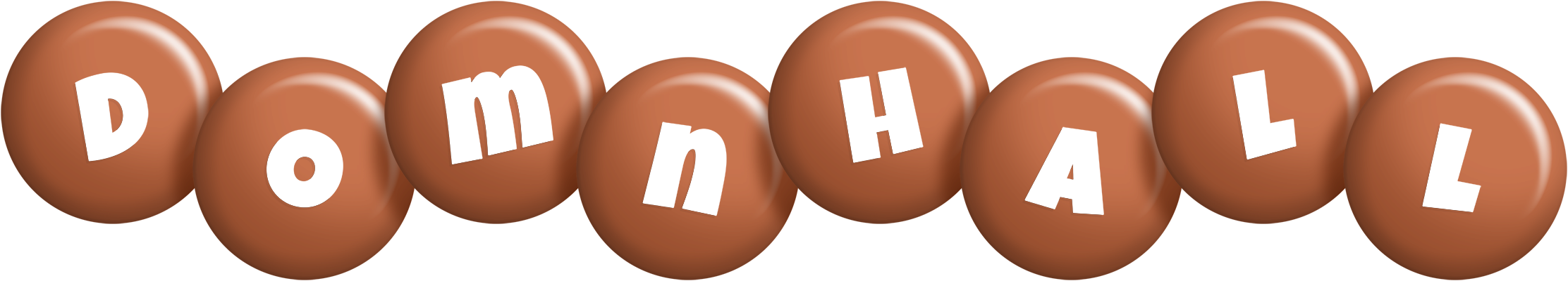 Domnhall candy-brown logo