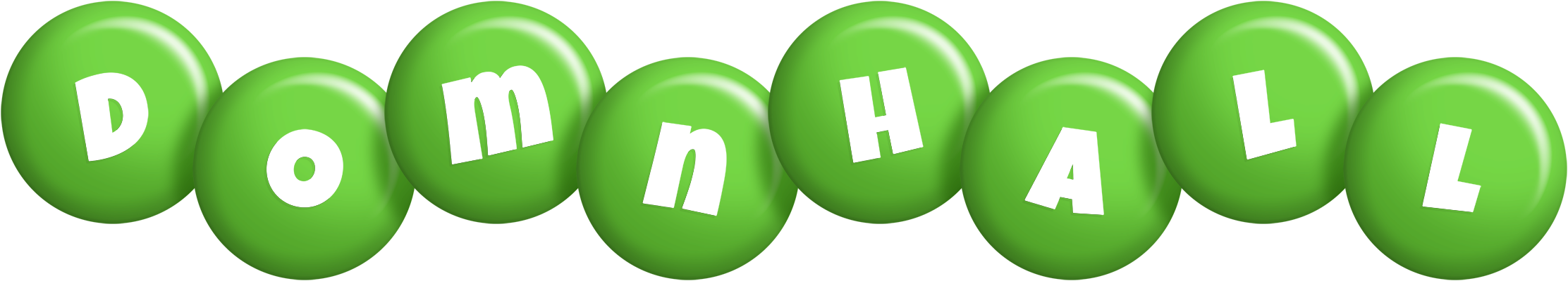 Domnhall candy-green logo
