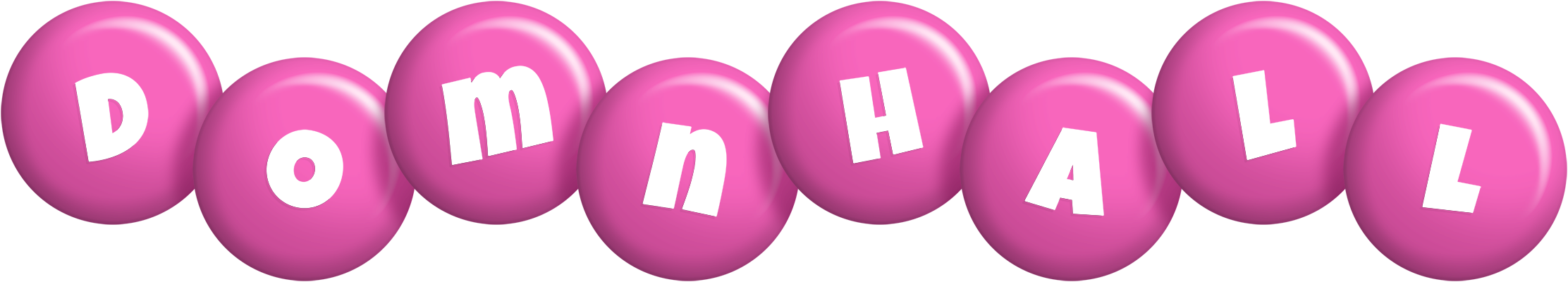 Domnhall candy-pink logo