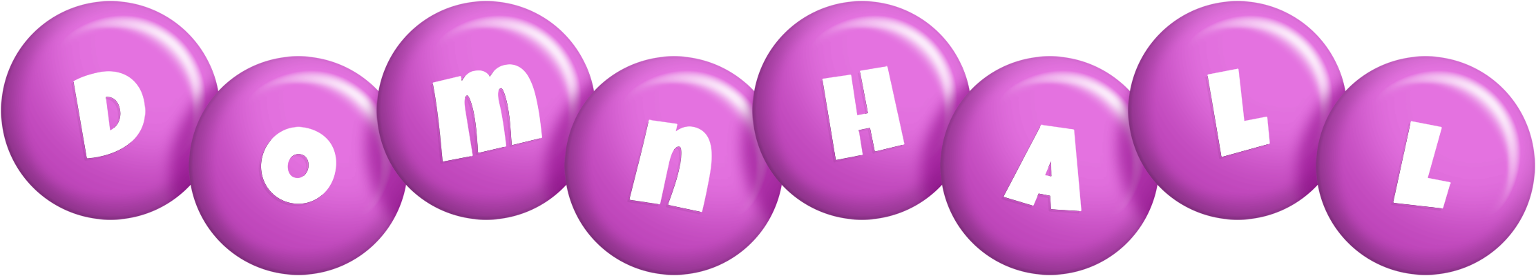 Domnhall candy-purple logo