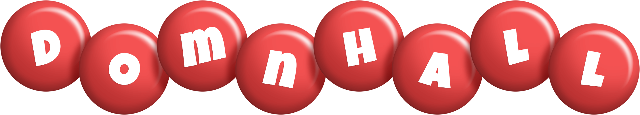 Domnhall candy-red logo