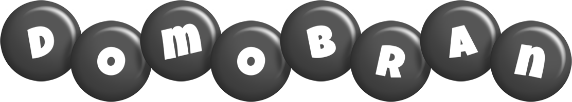 Domobran candy-black logo