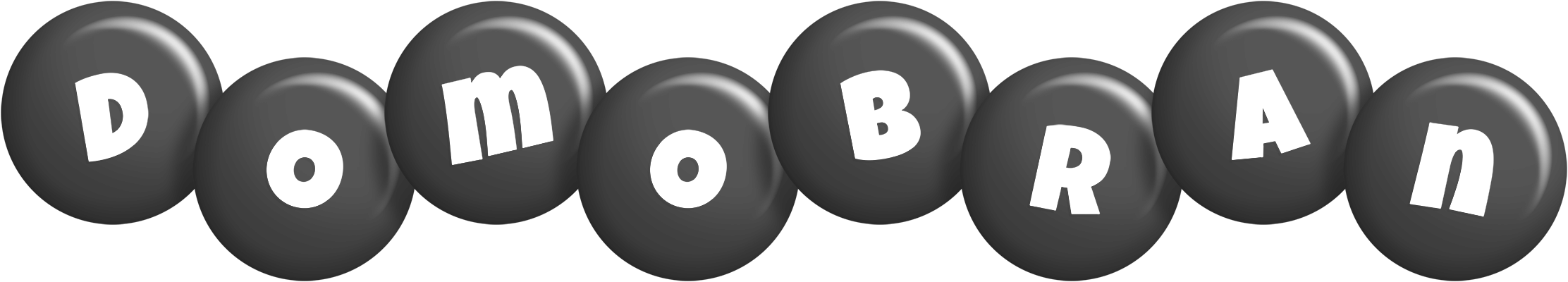 Domobran candy-black logo
