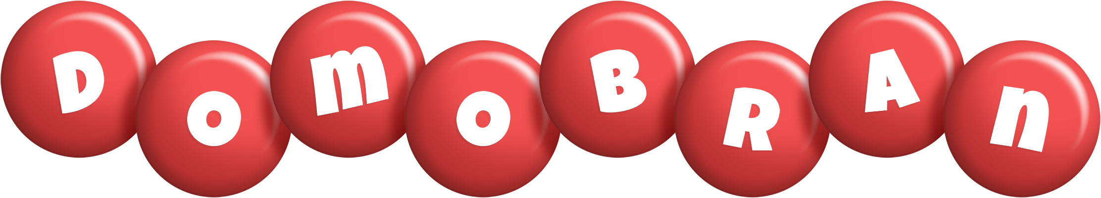 Domobran candy-red logo