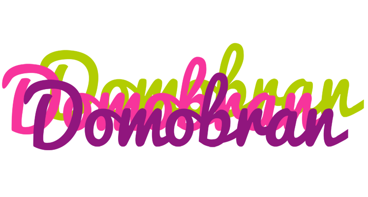 Domobran flowers logo