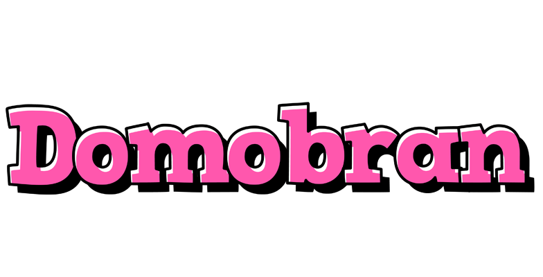Domobran girlish logo