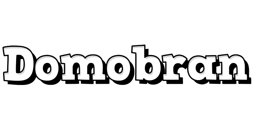 Domobran snowing logo