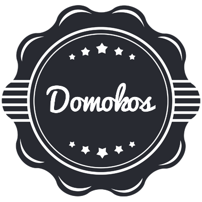 Domokos badge logo