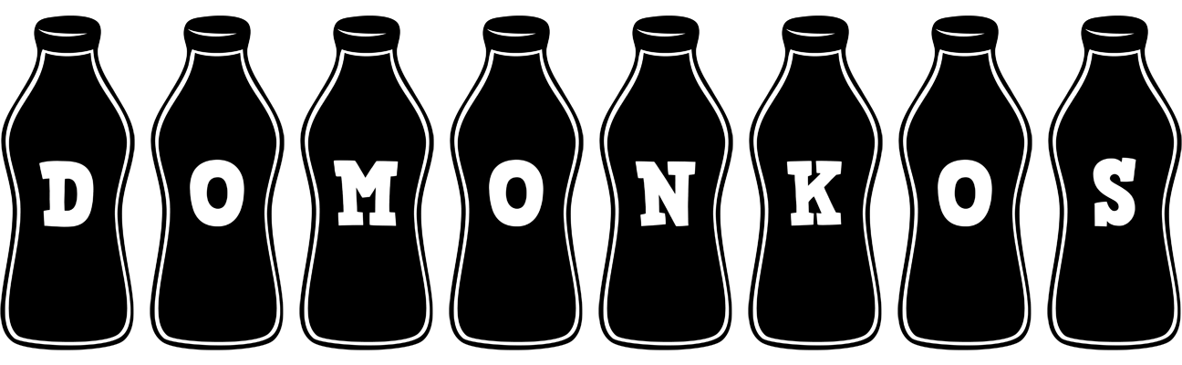 Domonkos bottle logo