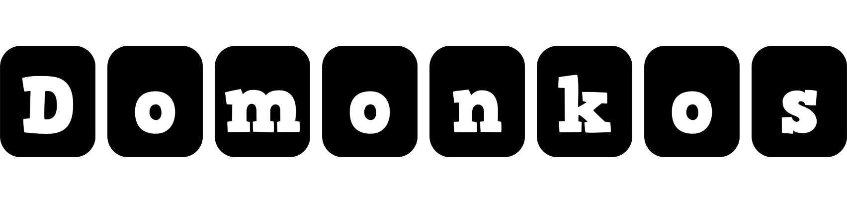 Domonkos box logo