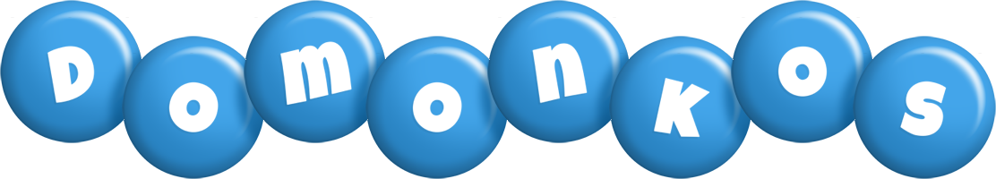 Domonkos candy-blue logo