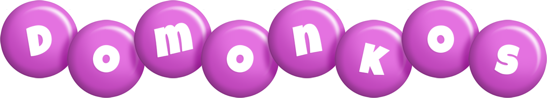 Domonkos candy-purple logo