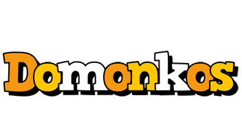 Domonkos cartoon logo