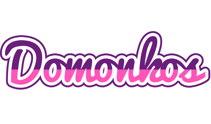 Domonkos cheerful logo