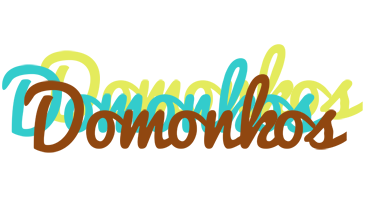 Domonkos cupcake logo