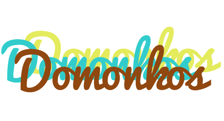 Domonkos cupcake logo