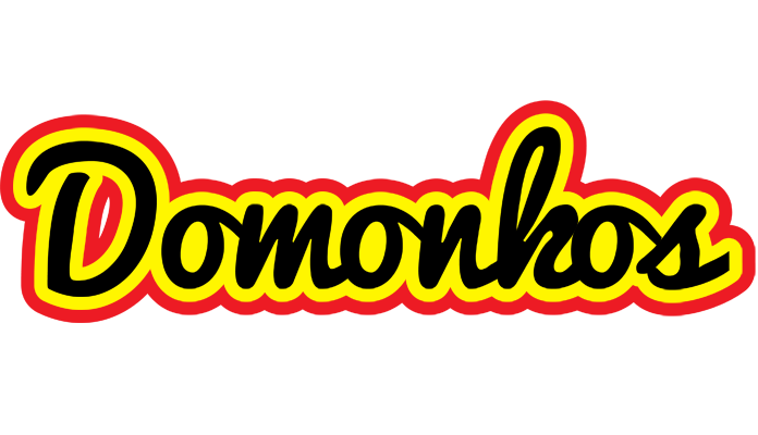 Domonkos flaming logo