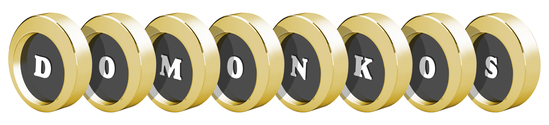 Domonkos gold logo