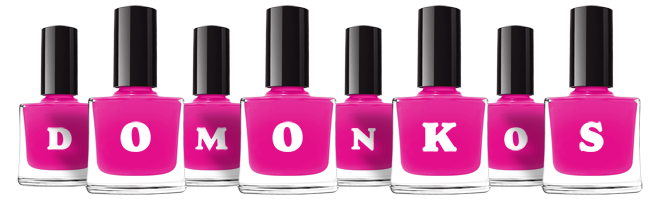 Domonkos nails logo